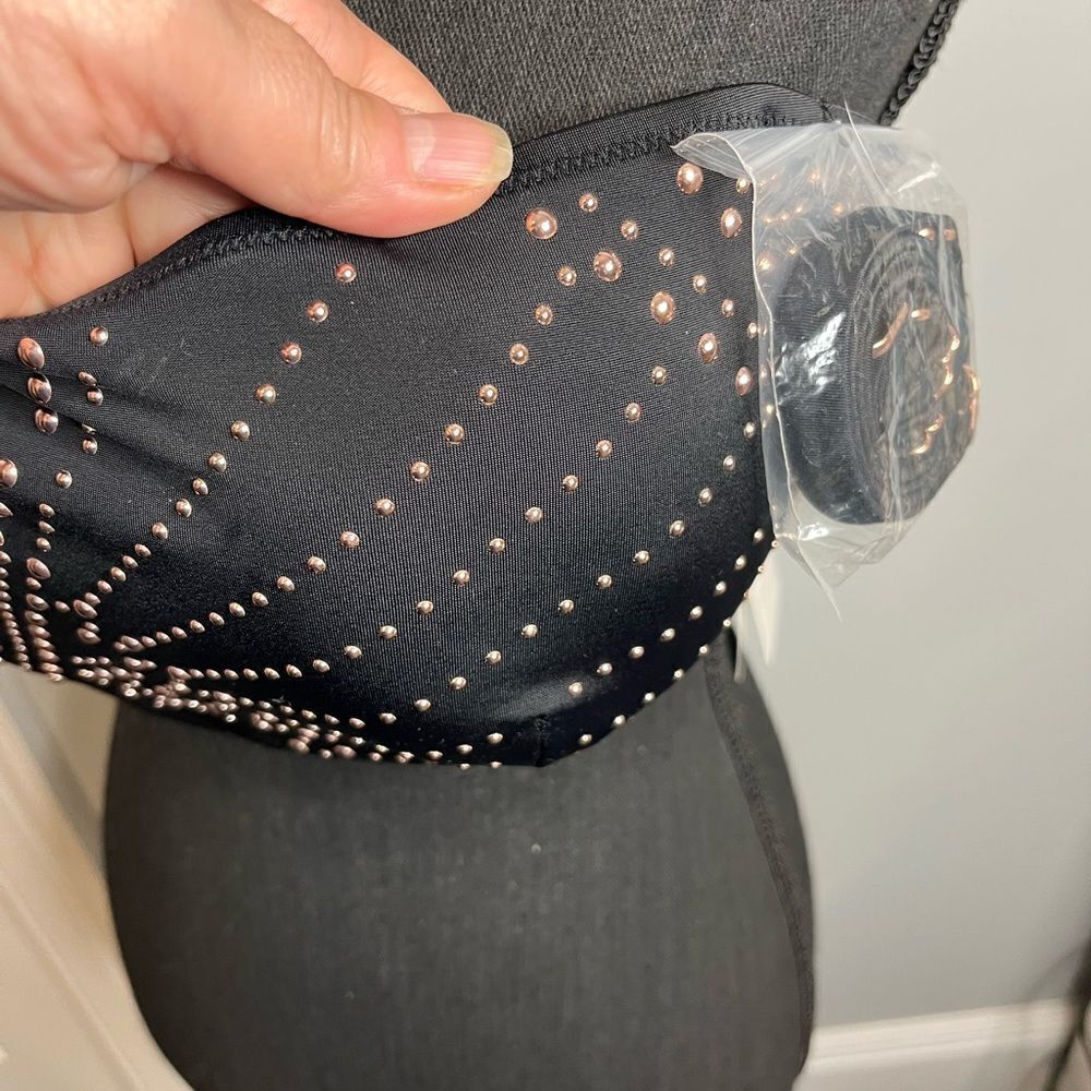 Shade & Shore Black Studded Bikini Top - Picture 5 of 12